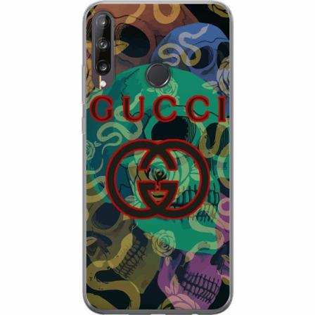 Huawei P40 Lite E Genomskinligt Skal Skull