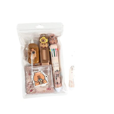 Capibala brevpapirsæt, studentergaver, skoleartikler, gaver til skolesæsonen, præmier, julegaver【B】