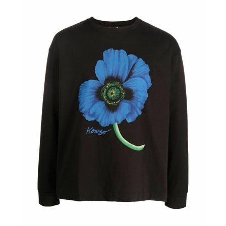 Kenzo, T-Shirts Zwart, Heren, Maat:S,Cotton,print