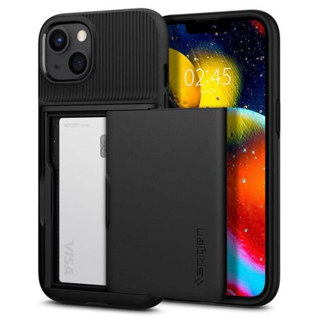 Spigen Iphone 13 Skal Slim Armor Cs Svart