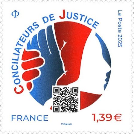 Frankrig - Conciliateurs de Justice - Postfrisk frimærke