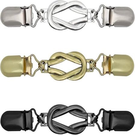 3 stk. Trøjeklemmer Cinch-klemmer Vintage Kjoleklemme Ryg Cinch Sjal Cardigan Krave Klemme til at Stramme Kjole Bukser Talje Strammer til Kvinder