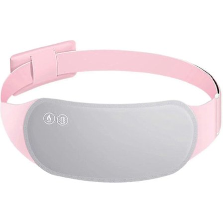 Varmepude med 3 niveauer til menstruationssmerter for ryg- eller mavelindring, grå