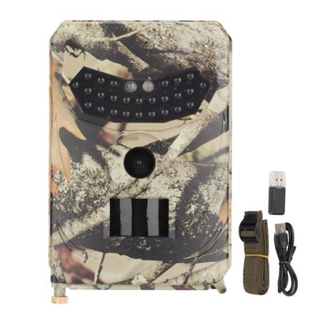 Trail Camera 16MP 1080P PR100 Uppgraderad jaktscoutkamera för utomhusövervakning av vilda djur Hjortscouting