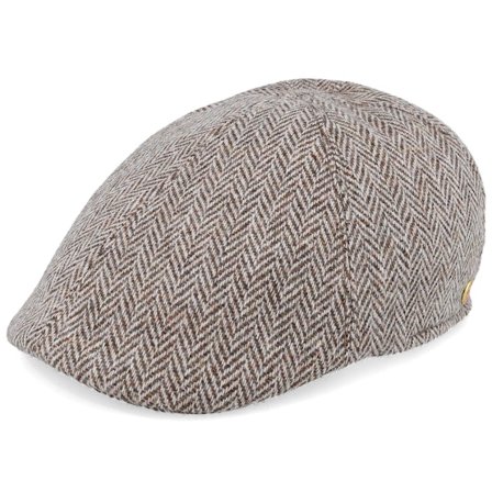 Mayser - Bege flatcap Boné - Paddy Amaro Beige Flat Cap @ Hatstore