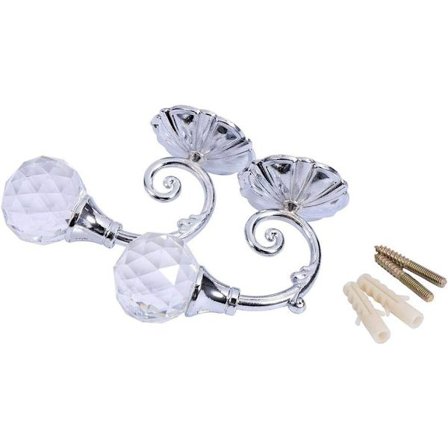 1 par glass veggbånd med ball