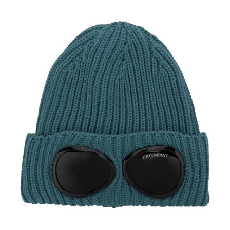 C.p. Company, Beanie Blauw, Heren, Maat:ONE Size,wol