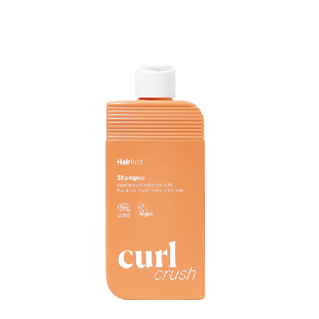 Hairlust Curl Crush Shampoo Schampo Unisex Orange 250 ML