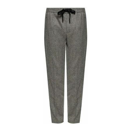 Dolce & Gabbana, Woven Trousers Szary, Mężczyzna, Rozmiar: L