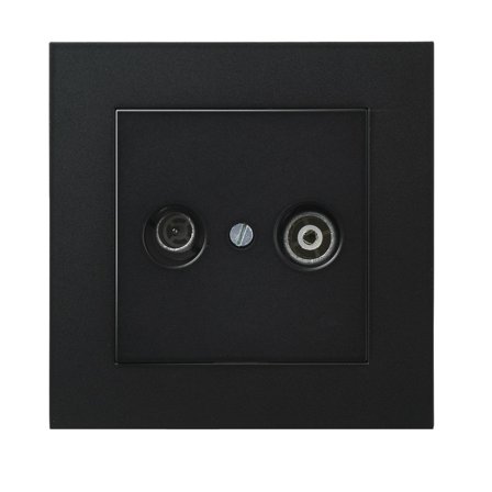 ELKO Plus antenne 7dB enkelt anlegg Sort