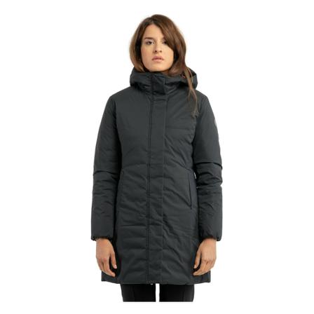 Save The Duck, Coat Zwart, Dames, Maat:2XL,polyester,animal