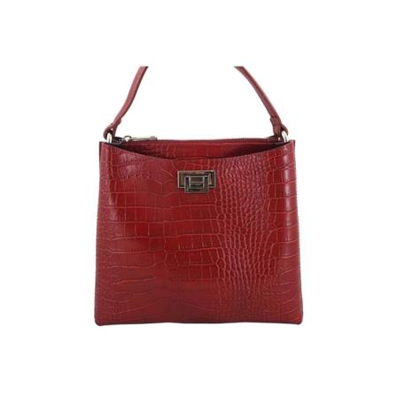 Handväskor Barberini's 795113 Rödbrunt Produkt Av Avvikande Storlek