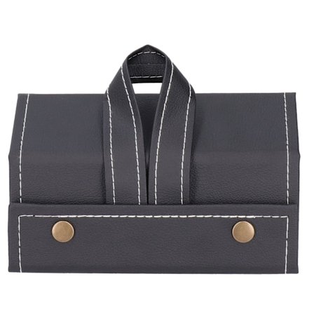 3-paikkainen matkasilmälasikotelo, kannettava silmälasien järjestäjä silmälasien säilytykseen ja esillepanoon, musta