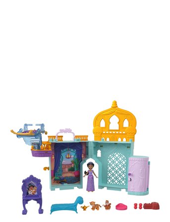 Disney Princess Disney Princess Jasmine Stacking Castle Doll House With Small Doll, Inspired By Disney Movie Aladdin - Multi/patterned - ONE SIZE