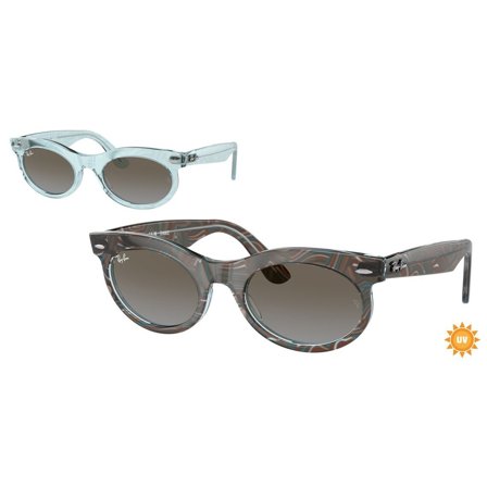 Ray-Ban Wayfarer Oval Change - Solbriller - Blå - RB2242 138596 5322