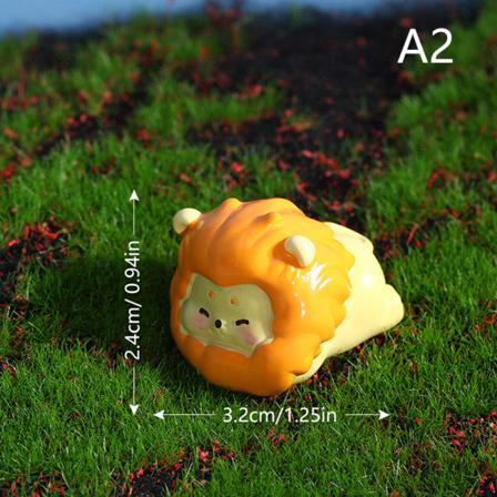 Figuriner Miniatyr E Lion Animal Resin Prydnader För Heminredning