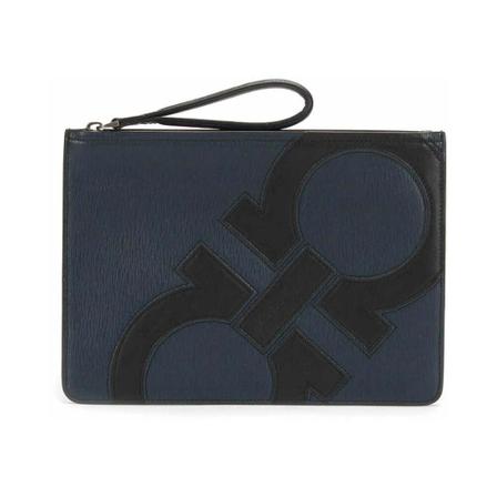 Salvatore Ferragamo Pre-owned Pre-owned Clutch blå, Dam Vintage Väskor, Dam, Storlek: ONE SIZE