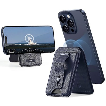 ESR 2K609 Magneettinen korttikotelo lompakkoteline sormilenkki Yhteensopiva Apple Find My -linglingin kanssa