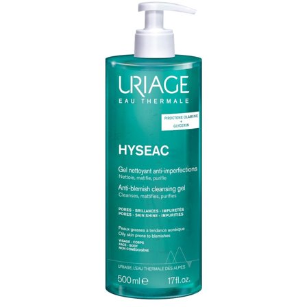 URIAGE HYSÉAC Gel detergente purificante 500ml - Gel detergente viso