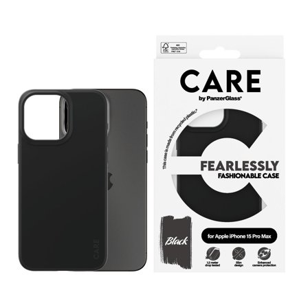PanzerGlass CARE CASE FASH BLACK IPHONE 15 PRO MAX ACCS