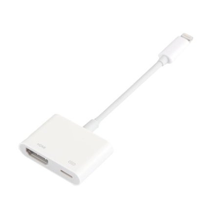 Lightning till Digital AV-adapter - Vit