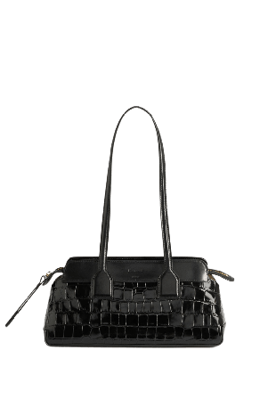 Flattered Greta Shoulder Bag Handväskor Dam Svart ONESIZE