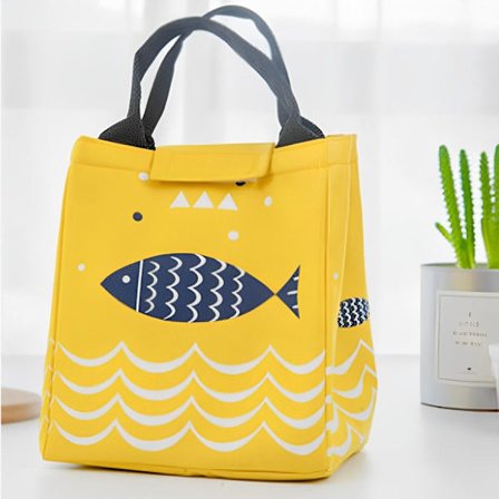 Tote Lunch Bag Picnic Lunch Bags KELTAINEN