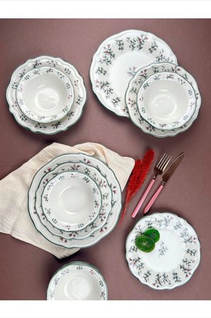 Hermia - Middagssæt (24 dele) Terra - Flerfarvet - Servicesæt - Fra Homeroom