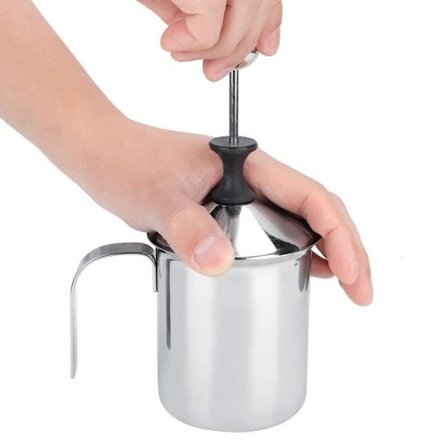 DIY kaffe latte skum maker, melkeskummer, melkeskum, for hjemmebruk