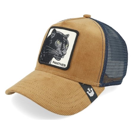 Goorin Bros. - Beige trucker Caps - Black Panther Panthuroy Cord Whisky Trucker @ Hatstore