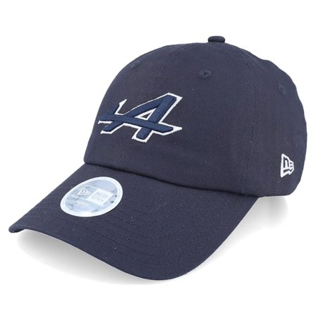 New Era - Motor Ble unconstructed Czapka Z Daszkiem - Alpine F1 25 Team Womens Open Back Navy Dad Cap @ Hatstore