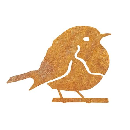 Fugleformet Hagekunst Metall Silhuett Dekor