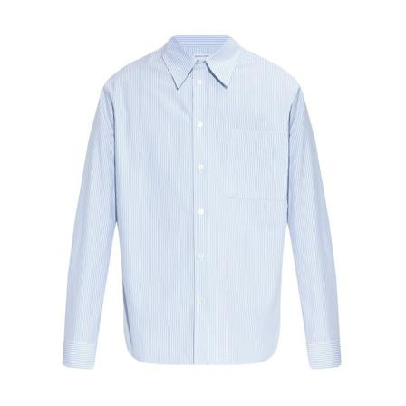 Bottega Veneta Casual Shirts vit, Herr, Herr, Storlek: L
