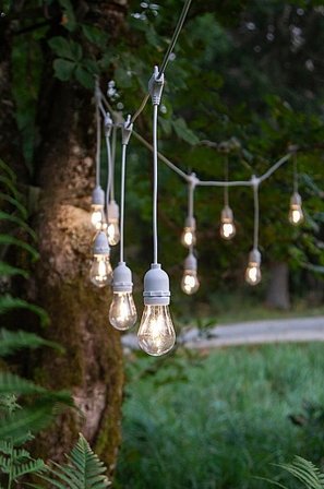 Jotex - String Light lyskæde Hvid - Køb Udendørsbelysning hos Jotex