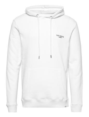 Toulon Hoodie Smu Hettegenser Genser Hvit Les Deux