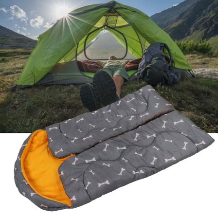Sovesekk 2-veis glidelås Vanntett Pustende Lett Camping Sovesekk for utendørs