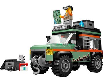 City Great Vehicles 4-hjulsdriven terrängbil för bergskörning 60447 - LEGO 4-hjulsdriven terrängbil för bergskörning 60447