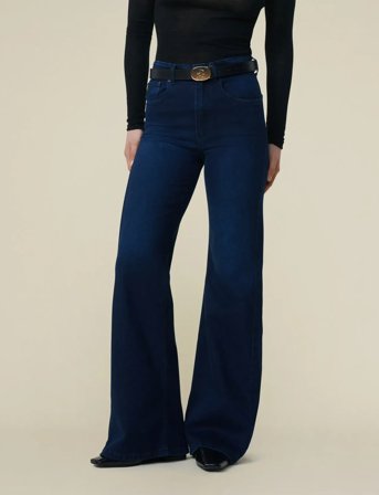 Lois Jeans Palas - Navy - 28 Tall