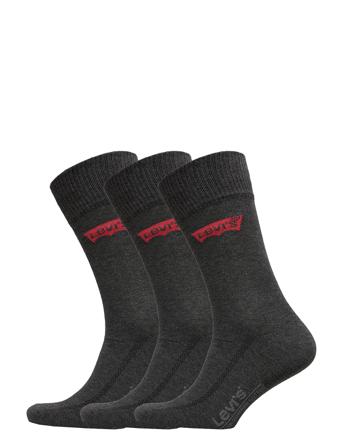 Levis 168Sf Regular Cut 3P Underwear Socks Regular Socks Harmaa Levi ́s