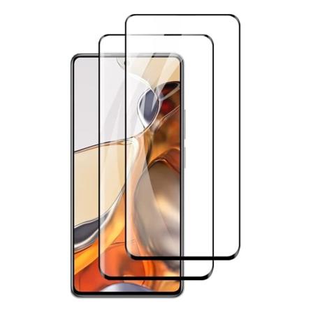 [2-pack] - Xiaomi Redmi Note 11 Pro 5g Heltäckande Skärmskydd I