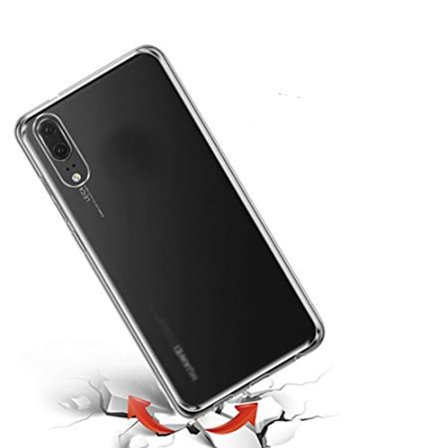Huawei P20 - (RUFF GRIP) Skyddande Silikonskal FLOVEME