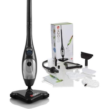 H2O X5 Ångmopp och handhållen ångstädare - multifunktionellt system