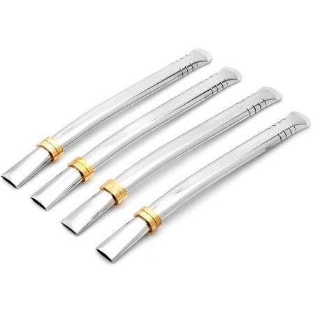 Rustfritt stål Yerba Mate sugerør - Bombillas for Mate Gourd - Cle