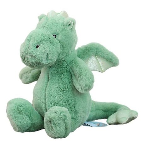 Myk Plysj Lang Pute Dinosaurleke 30cm