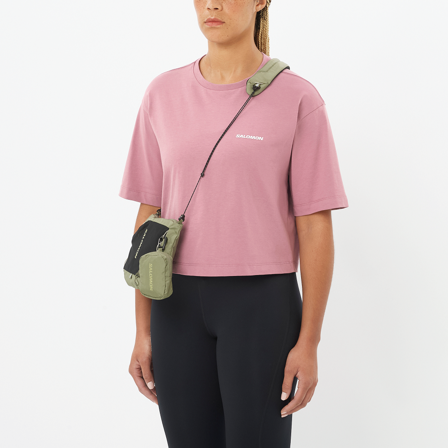 Salomon - Trøyer Klær Short Ss Tee Relaxed W