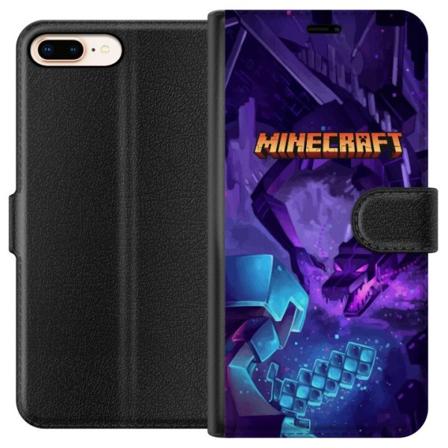 Apple iPhone 8 Plus Lompakkokotelo Minecraft