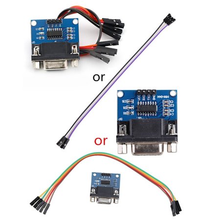 MAX3232 RS232 til TTL seriel portkonverteringsmodul DB9 stik til STC STM32