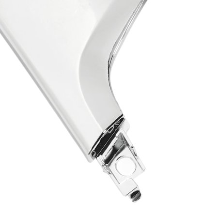 Øvre fremre støtfangerlist ABS Krom Stilig erstatning for Mitsubishi Outlander Sport 2016 til 2019 Venstre 6407A169