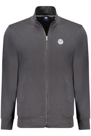 North Sails Felpa Con Zip Uomo Nero