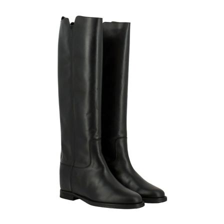 Via Roma 15, Rockstud Boots Zwart, Dames, Maat:40 EU